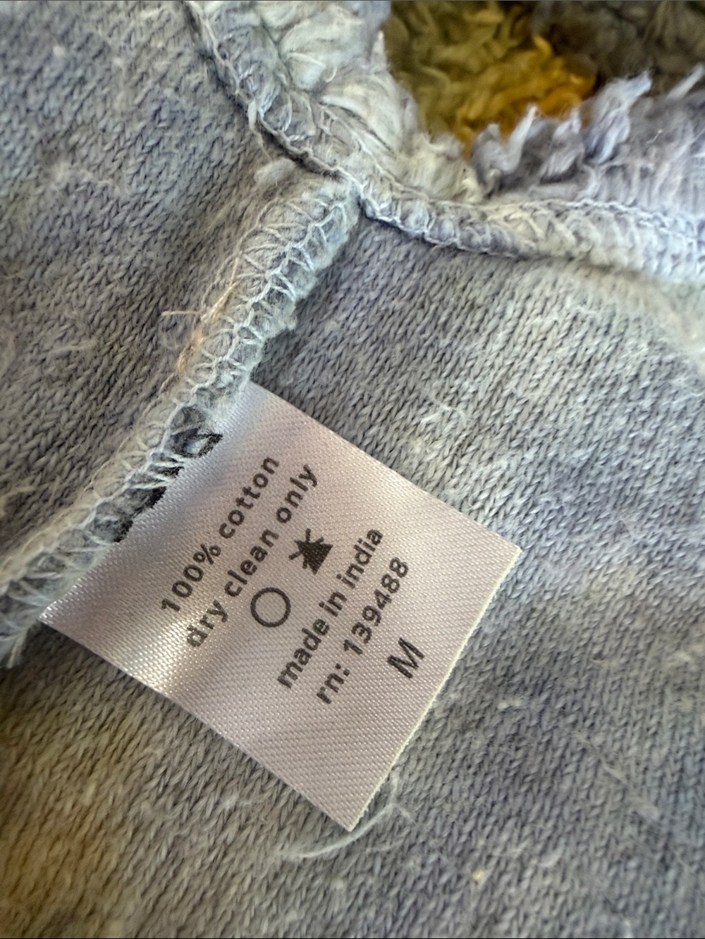 MNML Colorblock Sherpa Pullover in Pink, Yellow & Gray - Picture 6 of 6